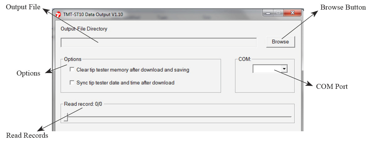 TMT-ST10 Software Functionality