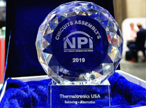 Thermaltronics Wins New Product Innovation (NPI) Award for New Full Vision TMT-R9800S Soldering Robot