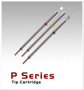 P 系列一体化烙铁头型号对照表